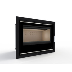 Pack insert Ecodesign PORTIMAO-C-695-S + Ventilation + Cadre 4 côtés Verre - 7.3KW de marque TERMOFOC, référence: B7684600