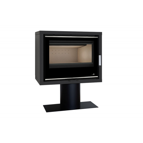 Poêle avec pied Ecodesign PORTIMAO-SL-695-S-BASE - 9KW + Ventilation - TERMOFOC