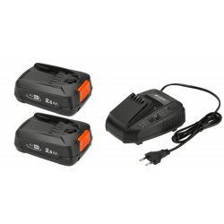 Kit de démarrage P4A 2x PBA 18V 45 AL/45  + AL 1830 - GARDENA