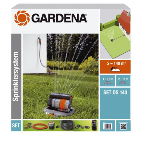 Kit Arroseur oscillant escamotable OS 140 - GARDENA