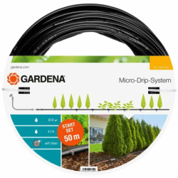 Kit d'irrigation Micro-Drip system pour les haies - 50m - 13 mm de marque GARDENA, référence: J3924400