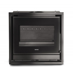 Insert à bois NEO 55 E - 6kW - ouverture latérale - 59 x 55,5 x 40,5 cm de marque Supra, référence: B7689000