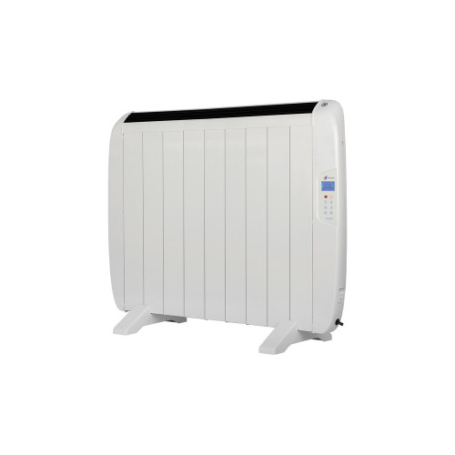 Radiateur Convecteur Verre ECODE 1500W - Chauffage Mural WiFi Tactile, IP24 Salle De Bain, Thermostat Intelligent