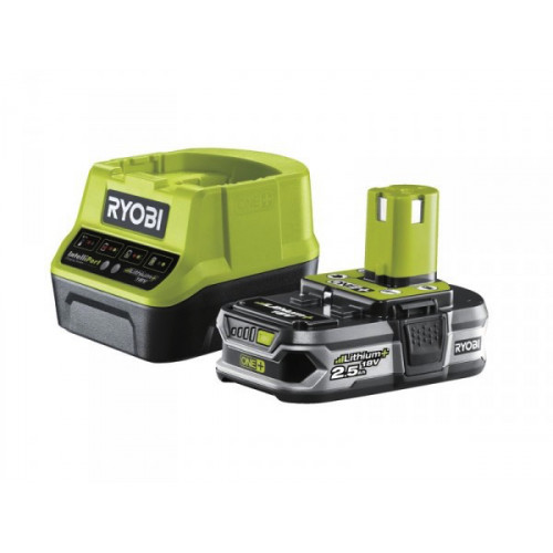 Batterie One+ 18 V - 2.5 Ah lithium-ion  + Chargeur rapide - RYOBI