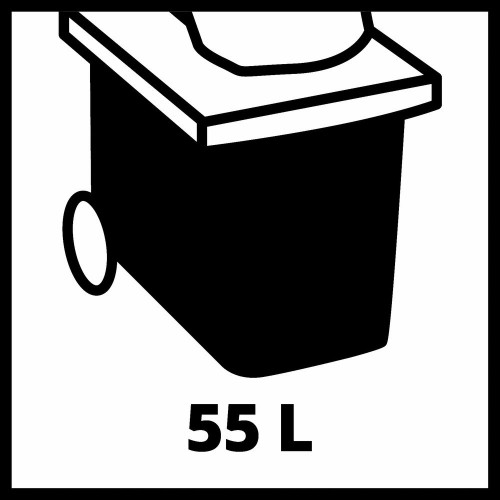 Broyeur électrique GC-KS 2540 CB - 2000 W - Capacité 55 L RECONDITIONNE - EINHELL 