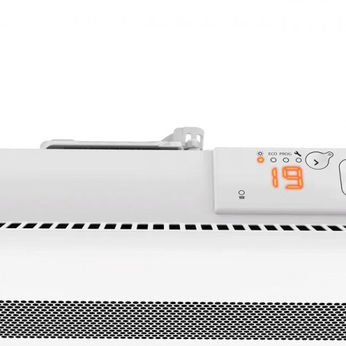 Radiateur électrique à rayonnement 1500 W Isarog horizontal blanc - SAUTER