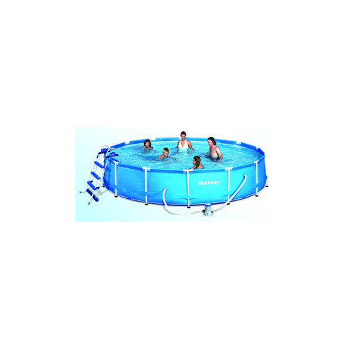 KIT Piscine ronde "Steel Frame" Ø 457 x 91 cm - BESTWAY