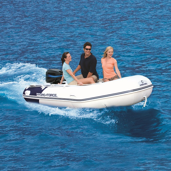 Bestway Kit Canot pneumatique Pro 330 x 162 pour 4 personnes + 1 en...