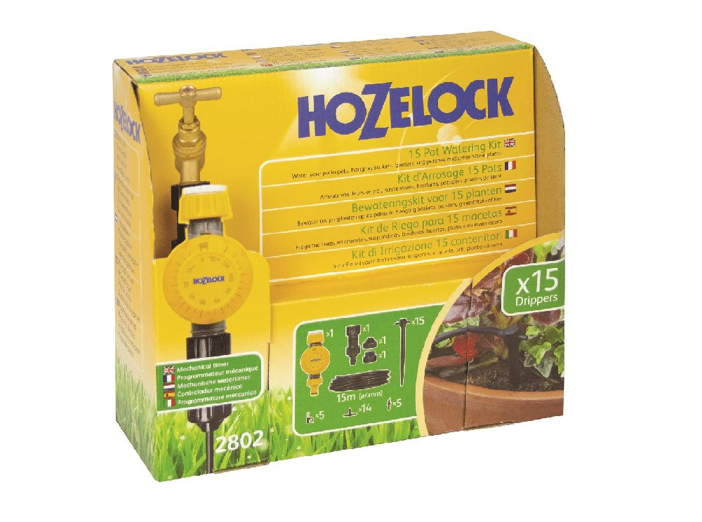Kit de micro irrigation Hozelock pour 15 pots - vue 2