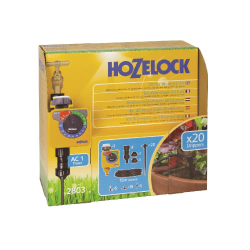 Kit d’arrosage automatique Micro Irrigation 20 pots - HOZELOCK