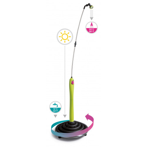 Douche de jardin solaire SUNNY STYLE - Vert - GF