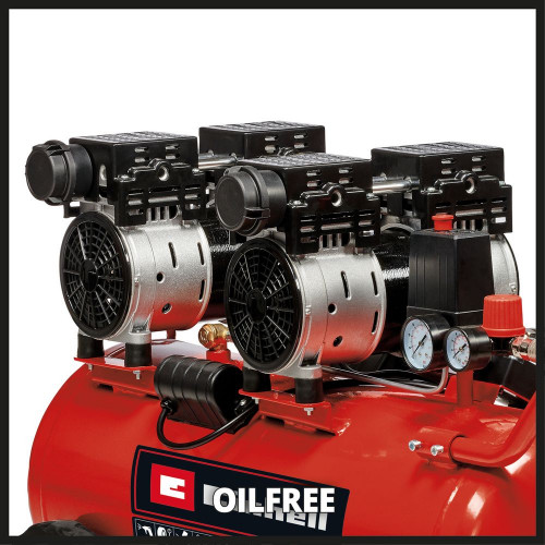 Compresseur TE-AC 50 Silent - Pression max. 8 bar - Capacité d'aspiration 270 L/min RECONDITIONNE - EINHELL