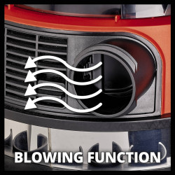 Aspirateur eaux et poussières sans fil TE-VC 36/30 Li S-Solo RECONDITIONNE - EINHELL