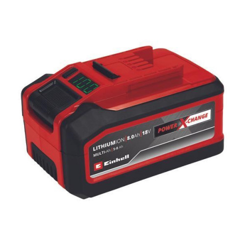 Batterie Power X-Change PLUS – 18 V – Multi-Ah 5-8 Ah – technologie ABS – affichage numérique - EINHELL 