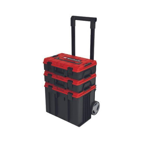 E-Case Tower Einhell – système modulaire de transport avec roulettes et poignée télescopique - EINHELL 