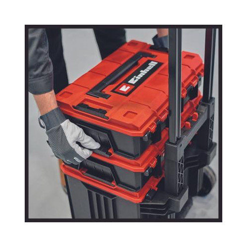 E-Case Tower Einhell – système modulaire de transport avec roulettes et poignée télescopique - EINHELL 
