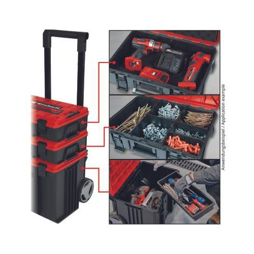 Tour Système de rangement E-Case - 41,5 x 27,3 x 32 cm - EINHELL 