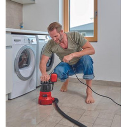 Pompe à eau sale / eau claire – GC-DP 7035 LL – 700 W – 16 000 L/h – aspiration à plat 1 mm – particules 35 mm - EINHELL 