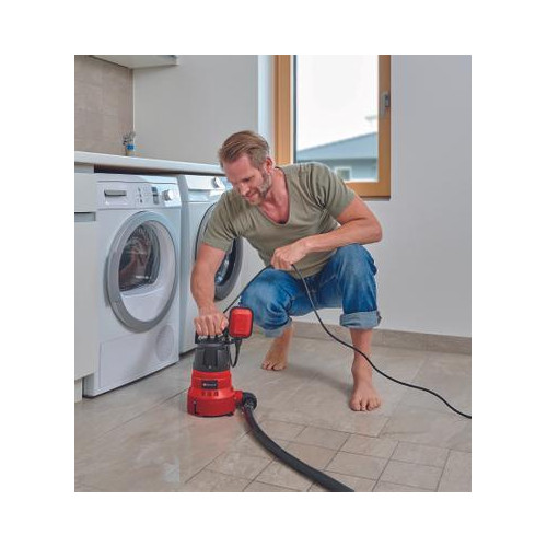 Pompe à eau sale / eau claire – GC-DP 7035 LL – 700 W – 16 000 L/h – aspiration à plat 1 mm – particules 35 mm - EINHELL 