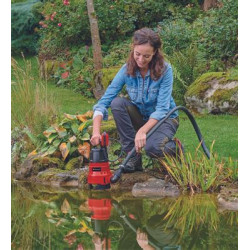 Pompe à eau sale / eau claire – GC-DP 7035 LL – 700 W – 16 000 L/h – aspiration à plat 1 mm – particules 35 mm - EINHELL 