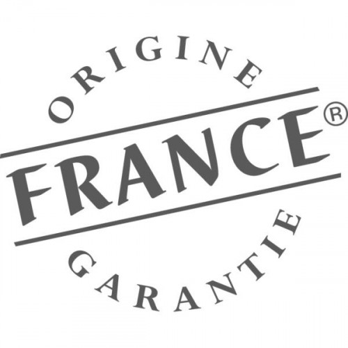 Poêle à bois VILLETEAU - 9 kW - Rdt : 77,4% - B. 40 cm - Pierre bleue - Godin