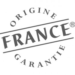 Poêle à bois BECOUR étanche - 10 kW- Rdt: 78,1% - B. 50 cm - Fonte anthracite - Godin