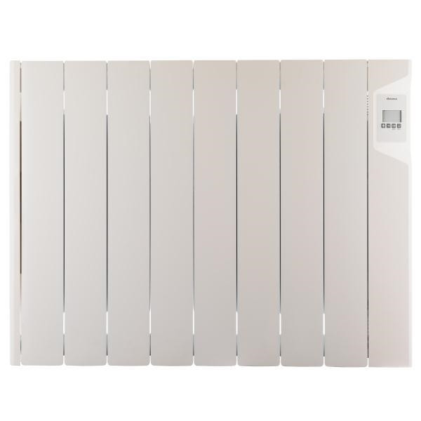 Radiateur mural à fluide thermique Electronique LCD 6 ordres NF