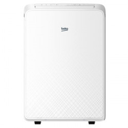 Climatiseur mobile non réversible - 3400 W - 12 000 BTU/h - 51 à 64 dB - Tél. - Beko