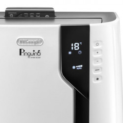 Climatiseur mobile Pinguino - 2500W - 10000BTU/h - 49 à 64dB(A) - Panel LED - DeLonghi