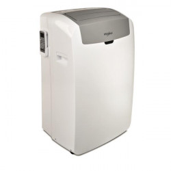 Climatiseur mobile 9k BTU ou 2,5KW - Blanc de marque Whirlpool, référence: B7712200