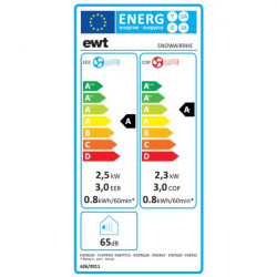 Climatiseur mobile réversible Snow'Air 9000 Heating - 4en1 - EWT