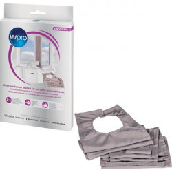 Kit d'évacuation universel 3 en 1 pour climatiseur mobile de marque Wpro, référence: B7712900