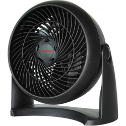 Ventilateur de table Turbo - 3 vitesses - Pâles 18 cm - Inclinable - Noir de marque Honeywell, référence: B7713000