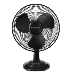 Ventilateur de table - Comfort Control - 3 vitesses - Inclinable 30° - Oscillation 90° de marque Honeywell, référence: B7713100