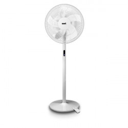 Ventilateur sur pied MISTRAL 3 en 1 - 40cm de diamètre - Oscillation 85° - Ecran - EWT