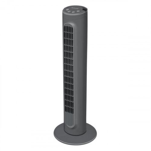 Ventilateur colonne 78 cm - oscillant - 3 vitesses - gris - Honeywell