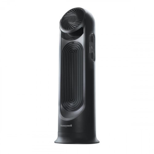 Ventilateur colonne Turbo Force - 2x 3 vitesses - Oscillant - Noir - Honeywell