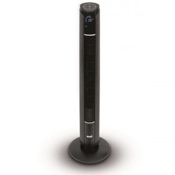 Ventilateur colonne Zephir Carbon - Inclinaison base avant/arrière - diffuseur - EWT