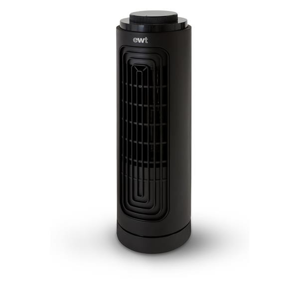 Ventilateur de table compact AIRFAN Noir - Finitions premiums