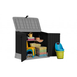 Coffre de jardin Itout midi gris clair noir - 845 L - Keter