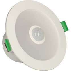 Spot détection IR SIRIUS 10W, 800lm, 3CCT, Blanc - 5 min actif - Arlux Lighting