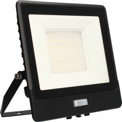 Projecteur mural ALTO - 50W, 4000K, 4300lm, Noir - Détecteur IR - Arlux Lighting