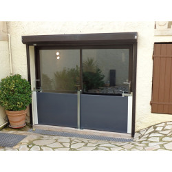 Barrière anti-inondation en kit longueur 250 cm - PVC - dimensions ajustables - Aquastop