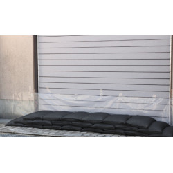 Lot de 3 sacs de anti-inondations - 30 x 61 cm - matériau absorbant non polluant - SOS Inondation