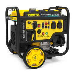 Groupe électrogène DUALFUEL essence/propane - 3600 Watt HYBRID - 59,8 x 60,1 x 55 cm de marque Champion Power Equipment, référence: B7728200