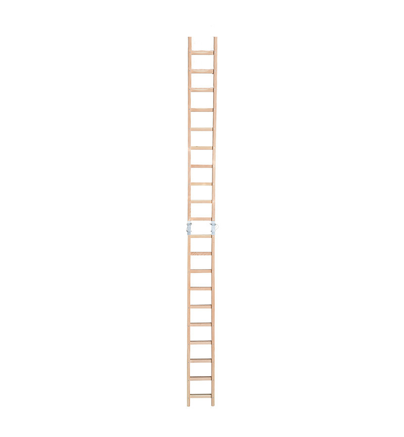 Echelle plate de toit en bois pour couvreur Safety Roof - 2x2,5m