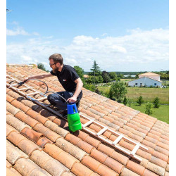 Echelle plate de toit en bois pour couvreur Safety Roof - 1x2m - HAILO