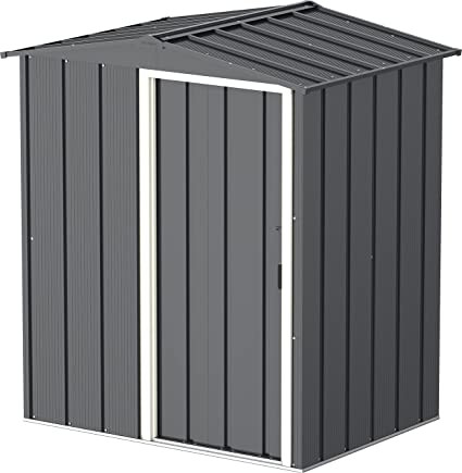 Duramax Abri de jardin métal 1 96m² kit ancrage - vue 2