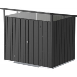 Abri de jardin métal MODERN - 4,45m² - Mono pente - Anthracite de marque Duramax, référence: J7740500