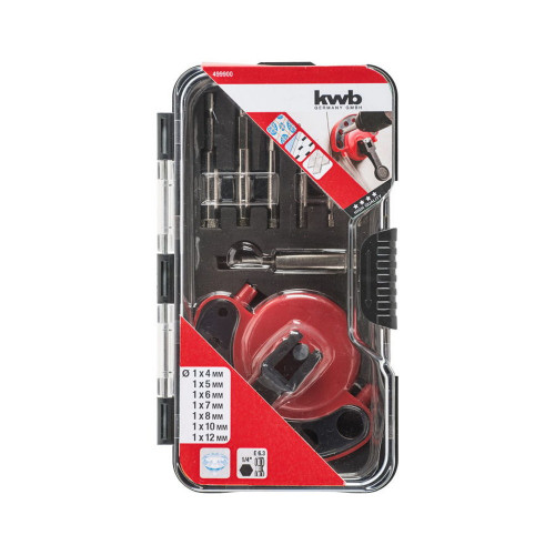 Set de scies trépans diamant - 7 pièces - KWB by Einhell